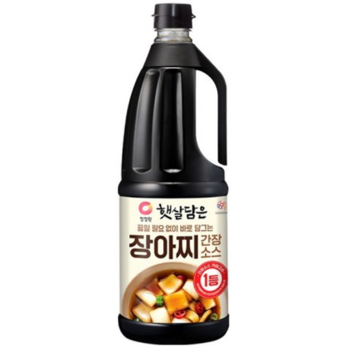 청정원 햇살담은 장아찌 간장소스 1.7L_이미지