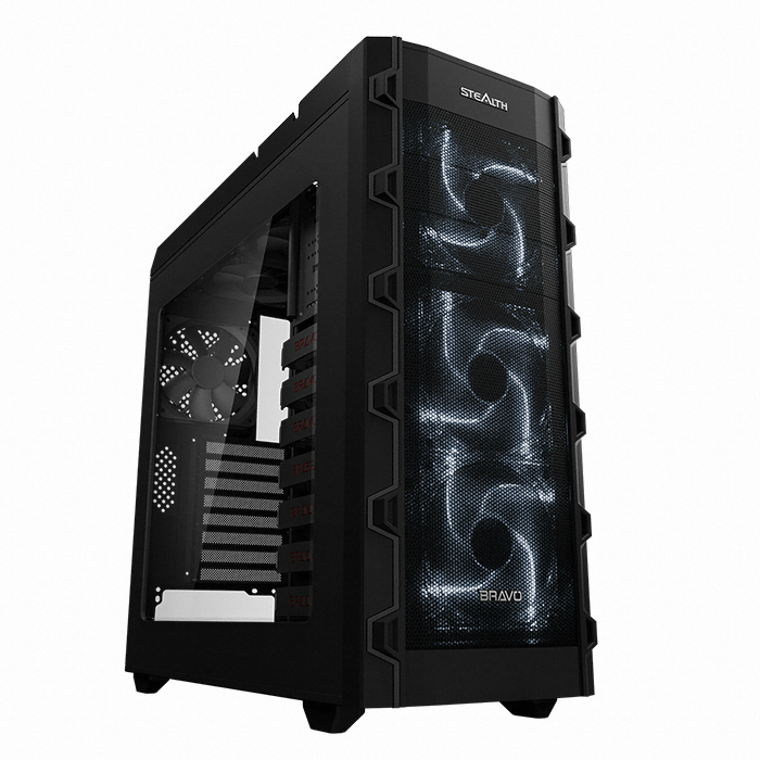 BRAVOTEC 스텔스 TX 블랙 파노라마 윈도우