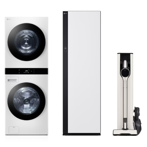 워시타워 WL21WDU + 스타일러 SC5MSR82H + 청소기 AX948BWE