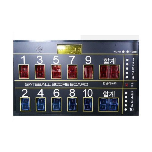 한결 게이트볼 전자득점판 GTS-220이미지입니다. 누르면 해당 게시물로 새창이동합니다.