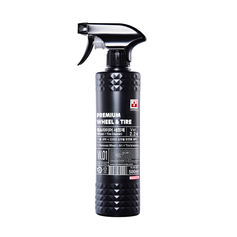 바인더 프리미엄 휠앤타이어 클리너 500ml