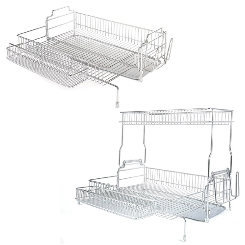 영인정공 스토피아 프라임 확장형 식기건조대 소 1단 2단 4BNK 스텐건조대 주방 싱크대 그릇