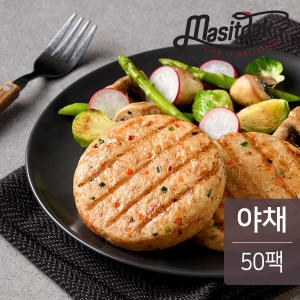 랭킹닭컴 맛있닭 닭가슴살 스테이크 야채맛 100g (50개)_이미지