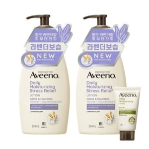 아비노 데일리 모이스처라이징 로션 스트레스 릴리프 354ml (2개)_이미지