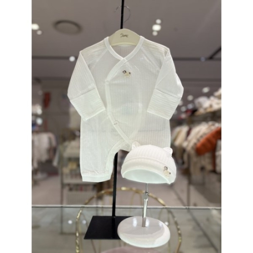 에뜨와 말띠임신출산선물 셀즈배내우주복x비니모세트 07T117501S1_이미지