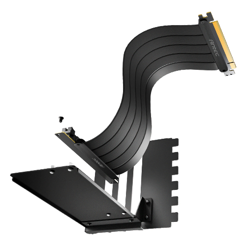 Antec PCI-E 4.0 라이저 케이블 ARGB KIT (블랙, 200mm)_이미지