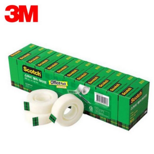 3M 스카치 810 매직 테이프 리필 19mm x 32.9m (12개)_이미지