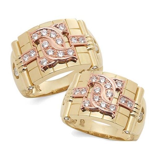 라디오사 (세트)18K 커플링G18A-3939RO 남녀한쌍_이미지