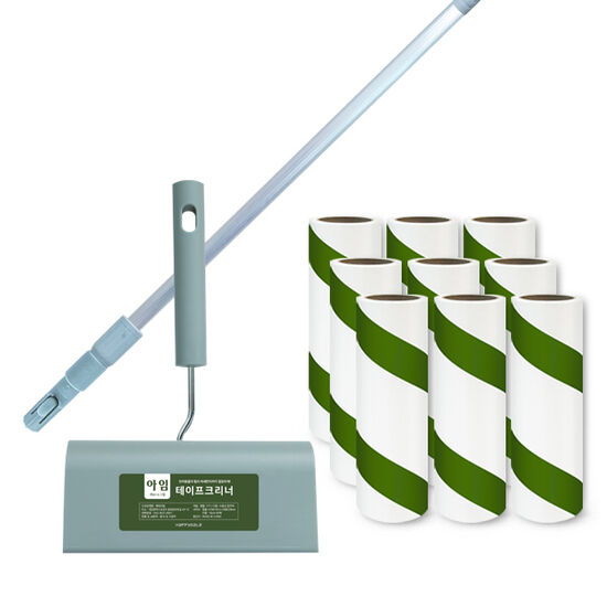 해피세일 아임 테이프크리너 3단 롱핸들 + 리필 10롤_이미지