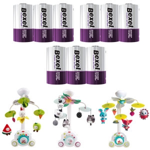 벡셀 C형 1.5V 건전지 6알 9알 12알 24알 타이니러브모빌 C타입 건전지_이미지