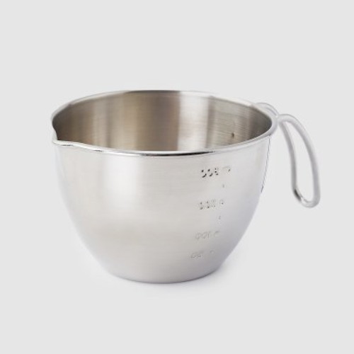 신세계인터내셔날 물코가 있는 스텐 핸들 계량컵 370ml_이미지