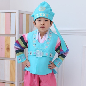 럭셔리한복  940.매화옥색 남 _남아한복 아동한복 돌한복 유아 아이한복
