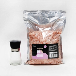 핑크솔트 소금 3kg + 그라인더