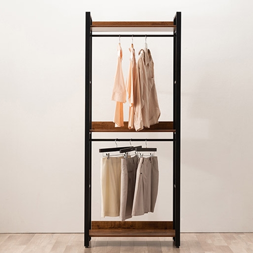모더니크 2단 행거형 시스템 옷장 드레스룸 800
