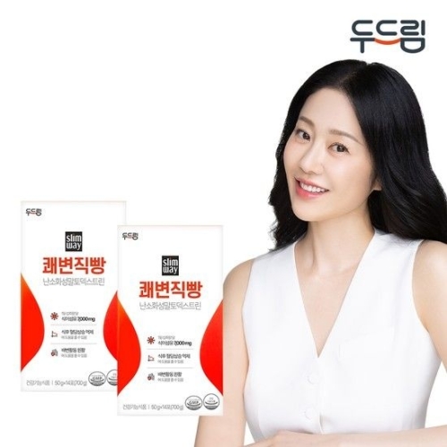 두드림 슬림웨이 쾌변직빵 50g 14포 (2개)_이미지