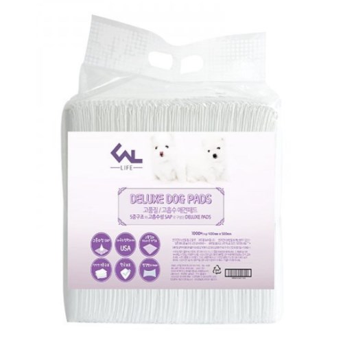 씨엔앨라이프 디럭스 도그패드 소형 100매