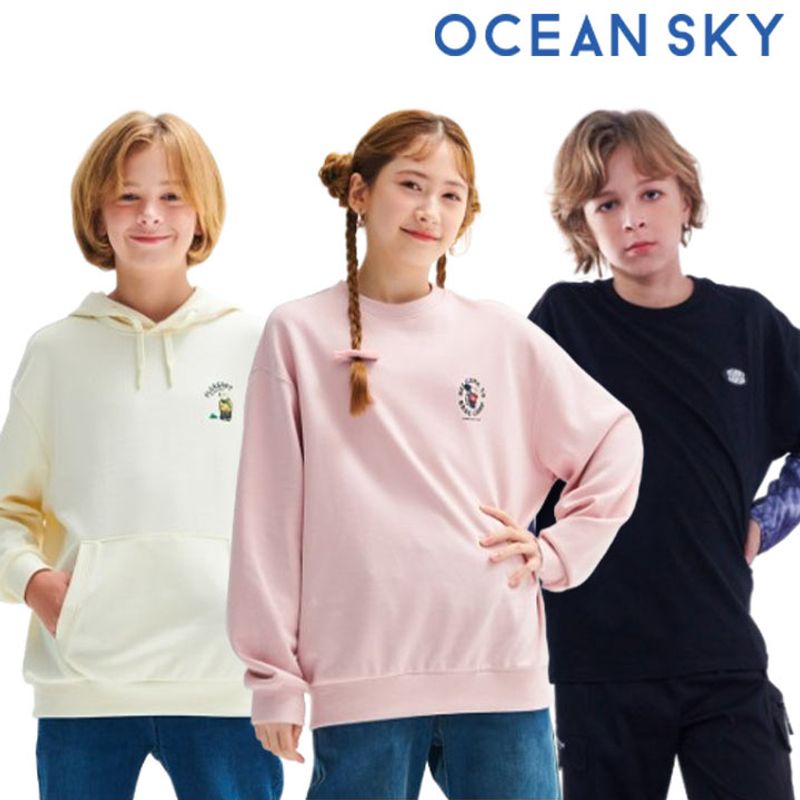 오션스카이 남아 공용 긴팔 티셔츠 9900원 15종 10_CEJB5124B 05 130_이미지