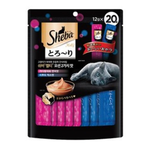 쉬바 멜티 오션 2가지맛 240g (12g x 20p)[1개]