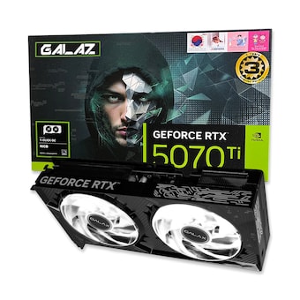 <b>갤럭시</b> GALAZ 지포스 RTX 5070 Ti BLACK 2X OC D7 16GB