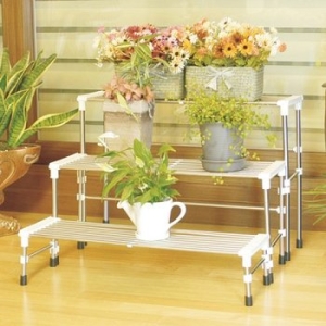 At34 고급형 다용도 화분정리대 3단