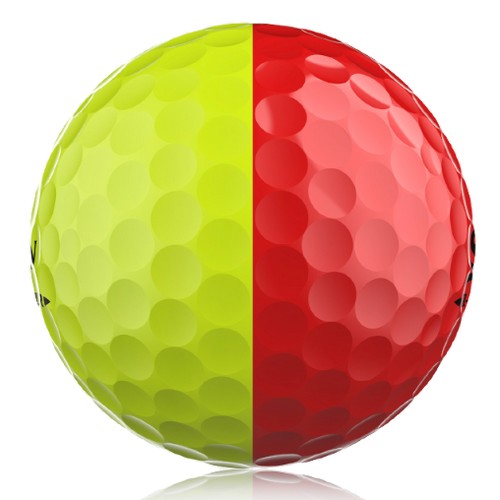 던롭 스릭슨 Q-STAR 투어 6 디바이드 옐로우+레드 (컬러공, 36개)_이미지