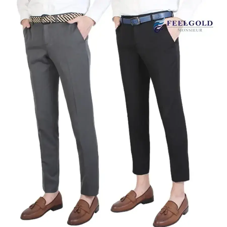 필골드 남성 춘추 스판 10부 9부 슬랙스팬츠 D15n221214258