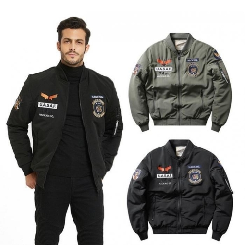 남성 항공 웰론 패딩 점퍼 바람막이 자켓 9743022A