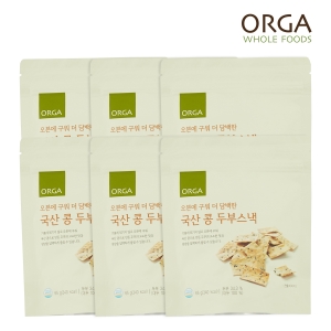 올가홀푸드 구운 두부스낵 65g (6개)_이미지