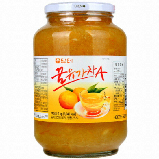 담터 꿀유자차A 2kg이미지입니다. 누르면 해당 게시물로 새창이동합니다.