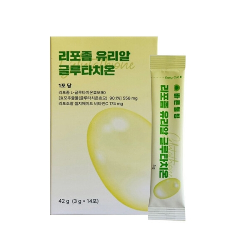  바른웰빙 리포좀 유리알 글루타치온 14포 [2개]