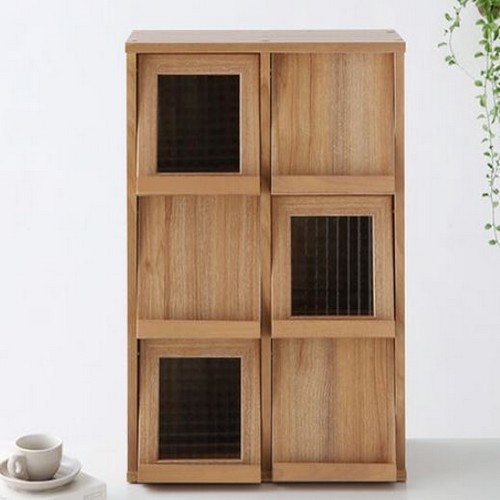 마켓비 FILMON 미니수납장 6문 세로형 6242