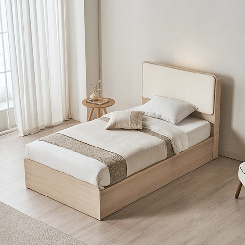 스칸디아 디럭스 패브릭 쿠션형 평상형 호텔침대 SS (40T하이엔드독립)