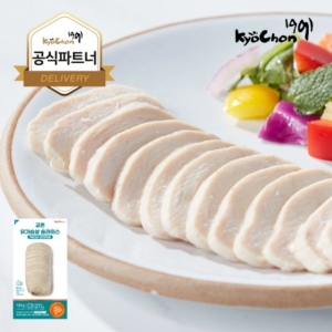 다영푸드 교촌 프레시업 슬라이스 닭가슴살 오리지널 100g [2개]