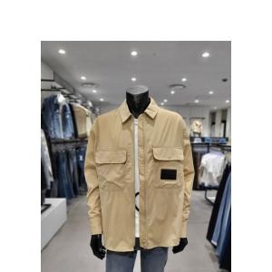 캘빈클라인 캘빈클라인진 최신상 남성 오버핏 집업 셔츠 재킷 J323513-PF2