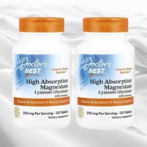 닥터스베스트 고흡수 마그네슘 200mg 120캡슐 (2개)