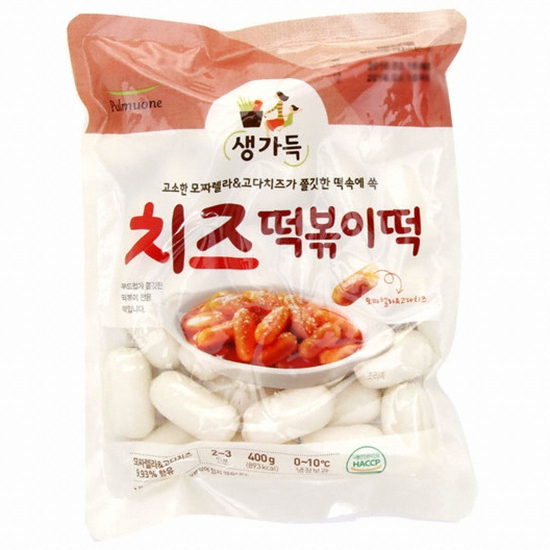 풀무원 생가득 치즈 떡볶이떡 400g (1개)