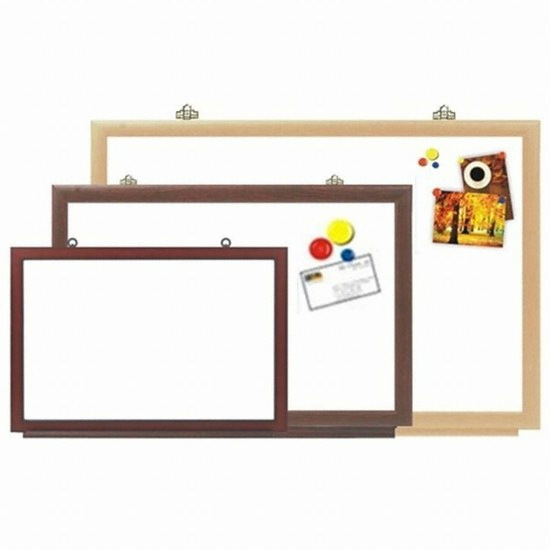 토탈하얀칠판 신우드 자석형 화이트보드 (70x50cm)_이미지