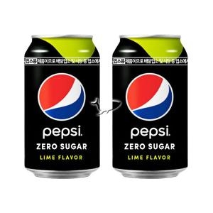롯데칠성음료 펩시콜라 제로슈거 라임향 355ml (40개)_이미지
