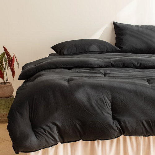 헬로우슬립 부드러운 카스테라 워싱 항균 옥수수솜 간절기용 이불베개세트이미지입니다. 누르면 해당 게시물로 새창이동합니다.