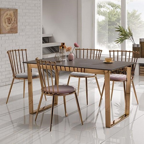 진영가구 케이시 화산석 식탁 1300