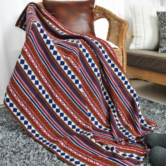 블랑드제이 리틀인디언 블랭킷 레드 (68x84cm)
