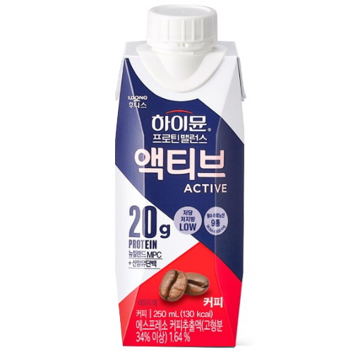 하이뮨 프로틴 밸런스 액티브 커피 250ml