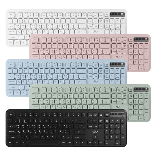 지클릭커 OFFICEPRO WK70 사일런스 L 무선 (블랙)