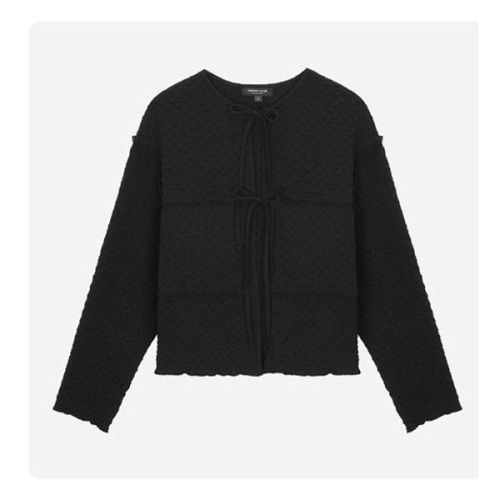 써스데이아일랜드 T256MBL135W 엠보 오픈형 블라우스 875613_이미지