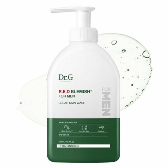 고운세상코스메틱 닥터지 레드 블레미쉬 포 맨 클리어 스킨워시 500ml (1개)