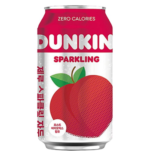 SPC삼립 던킨 제로 스파클링 자두 350ml (12개)_이미지
