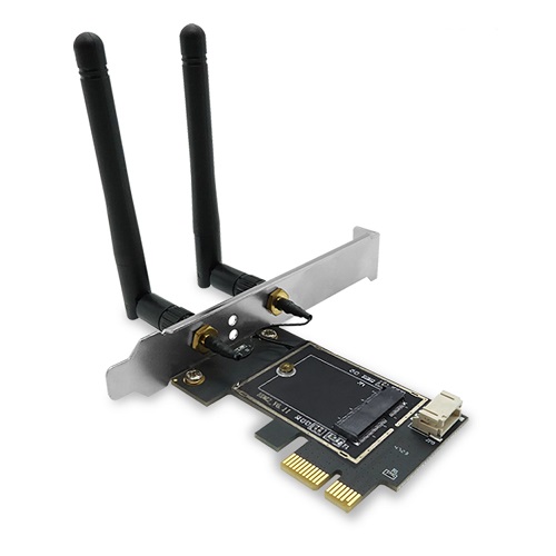 오존컴퍼니 데스크탑 PCIe 무선랜카드 변환 키트_이미지