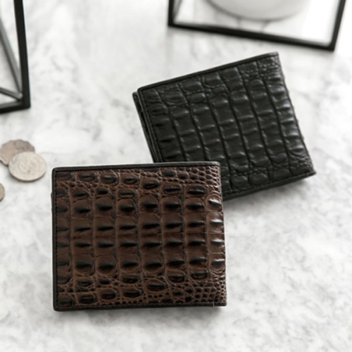 옴니아 남성용 가죽 반지갑