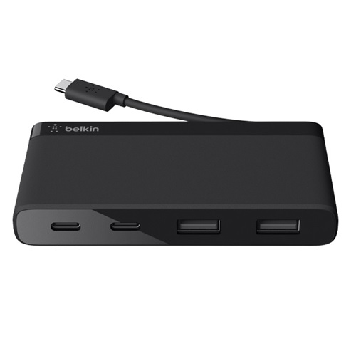 4포트 USB 3.0 Type C 미니 허브 해외구매 (F4U090bt)