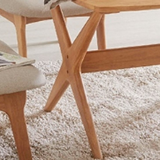 한샘 포레 릴렉스 식탁 900 (인조가죽의자2개)_이미지